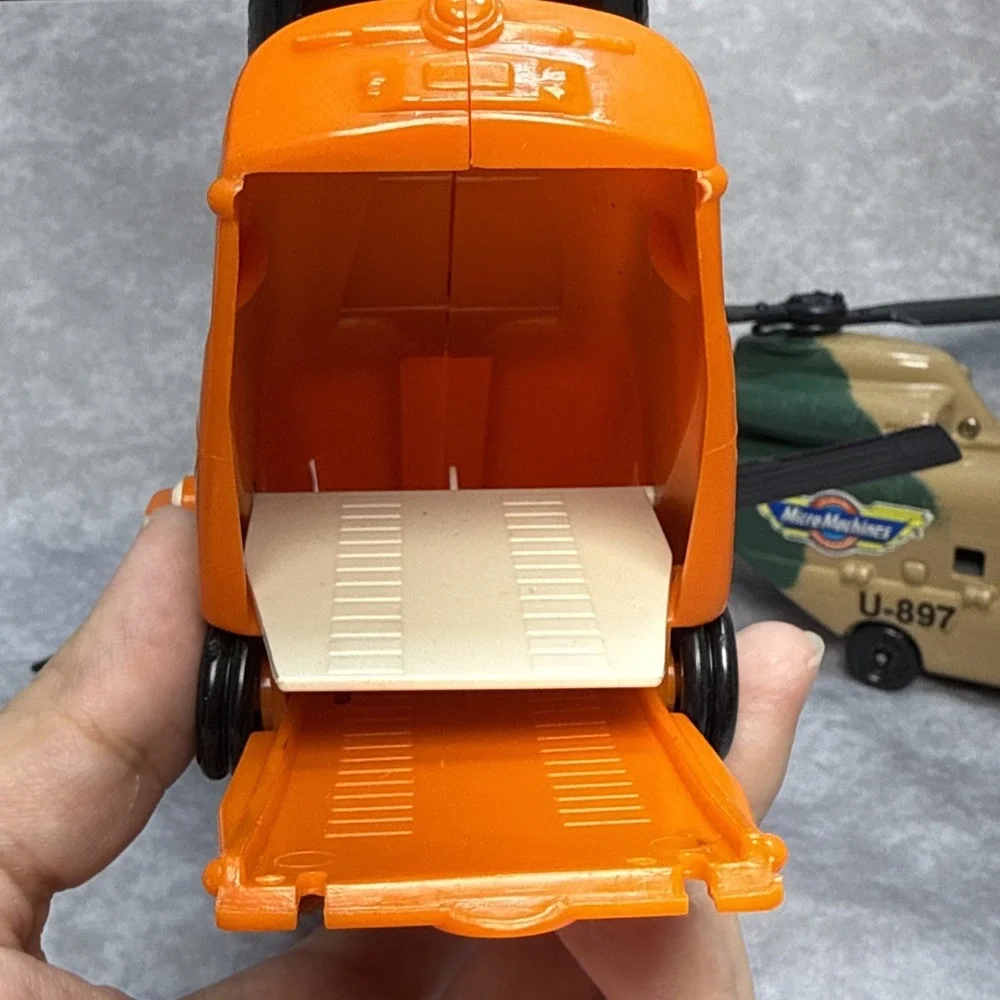 VTG Micro Machines Helicopter Playset x2 Chinook Style Ready for Play or Display